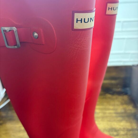 Hunter Tall Original Rainboots W5/M4 - Picture 10 of 12
